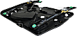 Front, Driver and Passenger Side Power Window Regulator, Without Motor