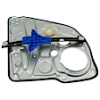 Front and Rear, Driver and Passenger Side Power Window Regulator, Without Motor