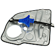 Front And Rear, Passenger Side Power Window Regulator, Without Motor