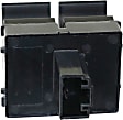 Front and Rear, Driver or Passenger Side Window Switches, Black, 1-Button