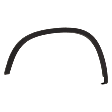 Rear, Driver and Passenger Side Fender Flares, Textured Black