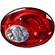 Driver and Passenger Side Halogen Tail Light, With bulb(s), OE Replacement