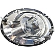 Driver and Passenger Side Halogen Tail Light, With bulb(s), OE Replacement