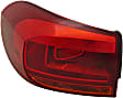 Driver and Passenger Side Tail Lights, with Bulbs, Halogen, Mounts On Body, CAPA CERTIFIED