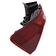 Driver and Passenger Side Halogen/LED Tail Light, With bulb(s), OE Replacement