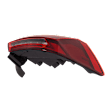Driver and Passenger Side Halogen/LED Tail Light, With bulb(s), OE Replacement