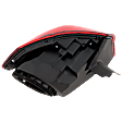 Driver and Passenger Side, Outer Halogen Tail Light, With bulb(s), OE Replacement