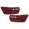 Driver and Passenger Side, Outer LED Tail Light, With bulb(s), OE Replacement