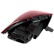 Driver and Passenger Side, Outer LED Tail Light, With bulb(s), OE Replacement