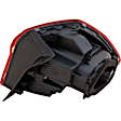 2016-2017 Volkswagen Passat - Driver and Passenger Side, Outer Tail Lights, with Bulbs, LED, Clear Red Lens