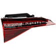 Driver and Passenger Side LED Tail Light, With bulb(s), OE Replacement, CAPA Certified