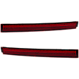 Rear, Driver and Passenger Side Bumper Reflector