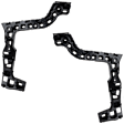 Rear, Driver and Passenger Side Bumper Brackets
