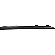 Rear, Driver and Passenger Side Bumper Trim, Textured Black