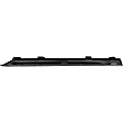 Rear, Driver and Passenger Side Bumper Trim, Textured Black