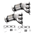 Driver and Passenger Side Catalytic Converters, Federal EPA Standard, 46-State Legal (Cannot ship to CA, CO, NY or ME)