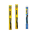 SET-RX30118-C Front, Driver and Passenger Side and Rear Professional and Rearview Series Wiper Blades, Driver Side - 26 in.; Passenger Side - 18 in.; Rear - 12 in.