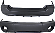 Front and Rear Textured Bumper Cover
