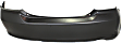 Front and Rear Primed Bumper Cover