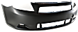 Front and Rear Primed Bumper Cover