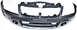 Front and Rear Primed Bumper Cover