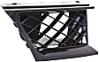 Driver and Passenger Side Grille Assemblies, Black Shell and Insert, Grille