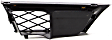Driver and Passenger Side Grille Assemblies, Black Shell and Insert, Grille
