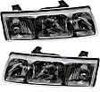2003 Saturn Vue - Driver and Passenger Side Halogen Headlight, With bulb(s), OE Replacement