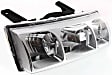 2003 Saturn Vue - Driver and Passenger Side Halogen Headlight, With bulb(s), OE Replacement