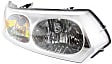 2004 Saturn Ion - Driver and Passenger Side Halogen Headlight, With bulb(s), OE Replacement, Sedan