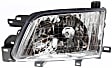 Driver and Passenger Side Halogen Headlight, With bulb(s), OE Replacement
