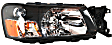 2003-2004 Subaru Forester - Driver and Passenger Side Halogen Headlight, With bulb(s), OE Replacement