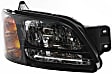 2003-2006 Subaru Baja - Driver and Passenger Side Headlights, with Bulbs, Halogen, with black interior