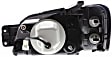 2003-2006 Subaru Baja - Driver and Passenger Side Headlights, with Bulbs, Halogen, with black interior