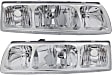 2005 Saturn Vue - Driver and Passenger Side Halogen Headlight, With bulb(s), OE Replacement