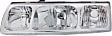 2005 Saturn Vue - Driver and Passenger Side Halogen Headlight, With bulb(s), OE Replacement