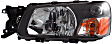 Driver and Passenger Side Halogen Headlight, With bulb(s), OE Replacement