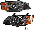 2005-2007 Subaru Legacy - Driver and Passenger Side Halogen Headlight, With bulb(s), OE Replacement