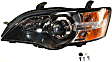 2005-2007 Subaru Legacy - Driver and Passenger Side Halogen Headlight, With bulb(s), OE Replacement