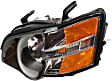 2005-2007 Subaru Legacy - Driver and Passenger Side Halogen Headlight, With bulb(s), OE Replacement