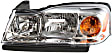 Driver and Passenger Side Headlights, with Bulbs, Halogen, 4-Door, Sport Utility
