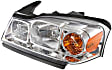 Driver and Passenger Side Headlights, with Bulbs, Halogen, 4-Door, Sport Utility
