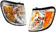 Driver and Passenger Side Halogen Corner Light, With bulb(s)