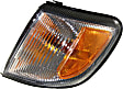 Driver and Passenger Side Halogen Corner Light, With bulb(s)
