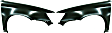 Front, Driver and Passenger Side Fenders