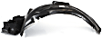 Front, Driver and Passenger Side, Fender Liner