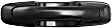 1999-2004 Chevrolet Tracker - Front And Rear, Driver Side Smooth Black Exterior Door Handle, Without Key Hole