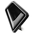 Front, Driver and Passenger Side Textured Black Interior Door Handle
