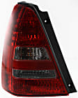 Driver and Passenger Side Halogen Tail Light, With bulb(s), OE Replacement