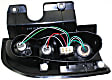 2004 Chevrolet Tracker - Driver and Passenger Side Halogen Tail Light, With bulb(s), OE Replacement, Sport Utility